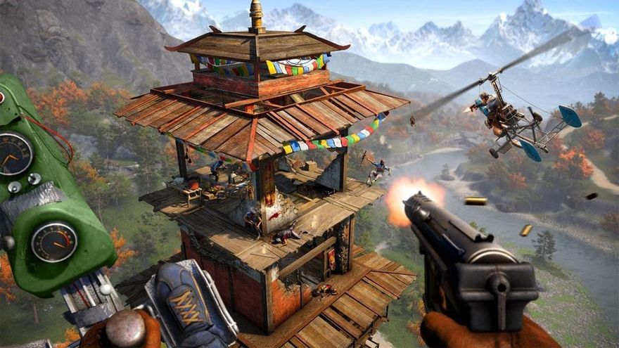 Боевой слон в Far Cry 4